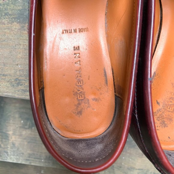 Everlane "The Modern Penny Loafer" in Oxbood - Size 9 - Picture 4 of 5